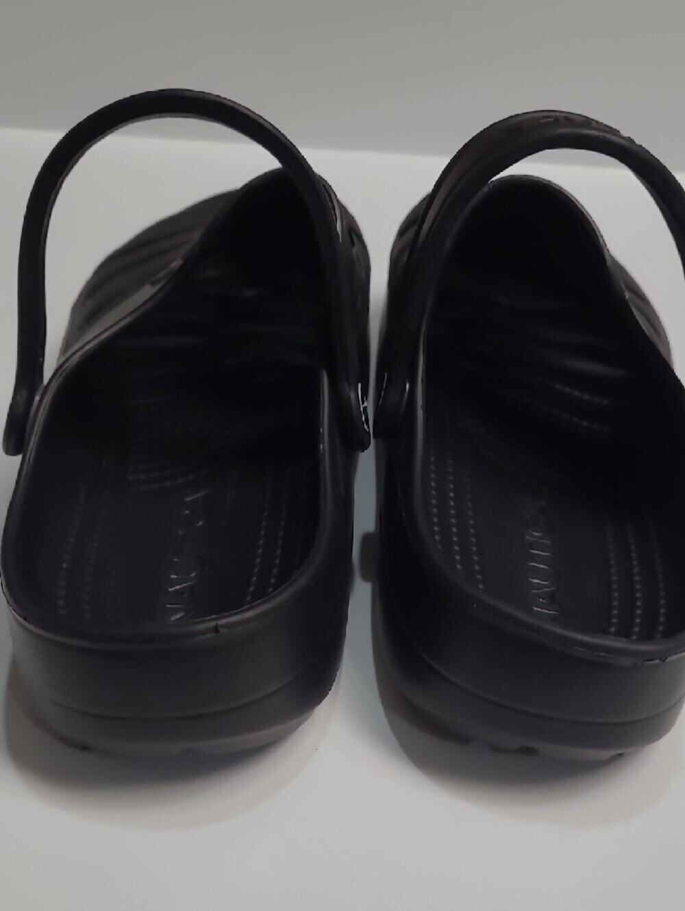 Nautica River Edge Unisex Black Ventilated Water Clogs - Size 10-Women 8-Men - Picture 8 of 14
